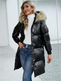 img 2 attached to GZDMFS Womens Winter Jackets Overcoat Women's Clothing for Coats, Jackets & Vests