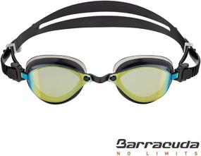 img 3 attached to 🏊 Barracuda Fenix Mirror Swim Goggle for Adults (72710): Enhanced Vision and Comfort for Optimal Performance