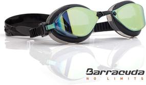 img 2 attached to 🏊 Barracuda Fenix Mirror Swim Goggle for Adults (72710): Enhanced Vision and Comfort for Optimal Performance