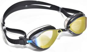 img 1 attached to 🏊 Barracuda Fenix Mirror Swim Goggle for Adults (72710): Enhanced Vision and Comfort for Optimal Performance