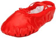 girls' practise ballet dancing shoes and flats in classic leather logo