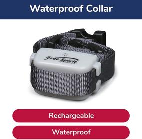 img 1 attached to 🐕 Enhance Your Free Spirit In-Ground Fence with an Add-A-Dog Collar: Additional Shock Collar with Tone/Vibrate and Shock for Extra Control and Convenience