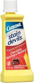 img 3 attached to Мощное средство для удаления пятен: удаляющее пятна средство Carbona Stain Devils Формула 2, средство для удаления пятен, 1.7 унции.