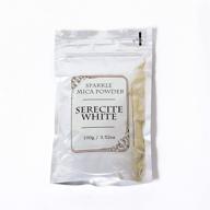 serecite white sparkle mica powder logo