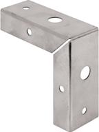 🔧 prime-line n 7195 bi-fold door corner repair bracket - steel, zinc plated (pack of 2) - 1-3/8 in. логотип