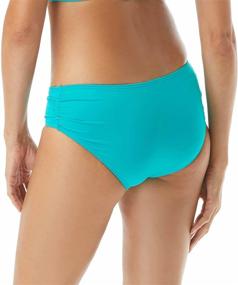 img 3 attached to Coco Reef Swimsuit Shirred Castaway Women's Swimwear