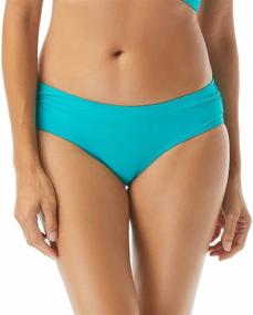 img 4 attached to Coco Reef Swimsuit Shirred Castaway Women's Swimwear