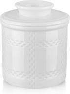 ceramic butter porcelain crock container collection by joyroom - enhance your kitchen décor and preserve butter logo