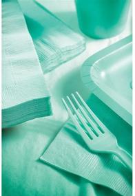 img 2 attached to 🌱 Fresh Mint Delight: Creative Converting Touch of Color 96 Count Dessert/Small Paper Plates