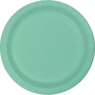 🌱 fresh mint delight: creative converting touch of color 96 count dessert/small paper plates logo