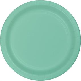 img 3 attached to 🌱 Fresh Mint Delight: Creative Converting Touch of Color 96 Count Dessert/Small Paper Plates