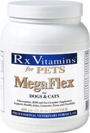 enhance joint health and flexibility for dogs and cats with rx vitamins for pets megaflex - glucosamine & msm formula - 600g powder logo