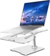 ⚙️ kwafotri adjustable laptop stand: ergonomic aluminum stand for 10-17.3 inch laptop, compatible with macbook pro air, lenovo, hp, dell - ideal for desk setup логотип