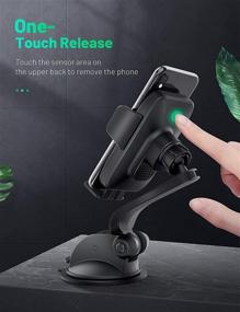 img 1 attached to ⚡️ VIVI MAO Wireless Car Charger: 15W 10W Qi Fast Charging Auto-Clamping Car Mount for iPhone 12/11/11 Pro/Xs/XR/X, Samsung S10/S10+/S9/S8