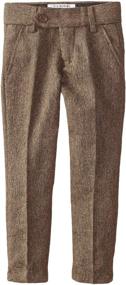 img 2 attached to Isaac Mizrahi Little Tweed Light Boys' Clothing and Pants