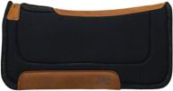 🐎 weaver leather herculon working contoured saddle pad: ultimate comfort with wool felt bottom logo