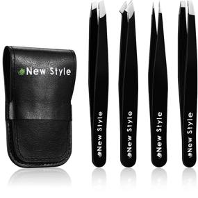 img 4 attached to Enhanced Style Tweezers Designed for Both Women and Men