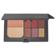 🌞 pyt beauty warm day-to-night eyeshadow palette - mattes, glitters, highly pigmented shades, hypoallergenic, cruelty-free, vegan friendly, 1 count logo