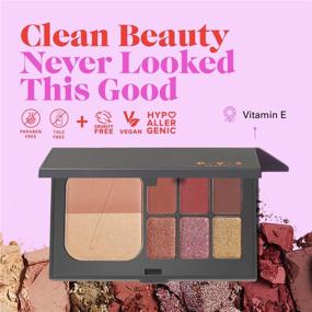 img 2 attached to 🌞 PYT Beauty Warm Day-To-Night Eyeshadow Palette - Mattes, Glitters, Highly Pigmented Shades, Hypoallergenic, Cruelty-Free, Vegan Friendly, 1 Count