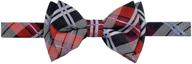 👔 stylish tartan microfiber boys' bow ties by retreez logo