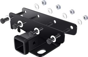 img 2 attached to Miady 2 Inch Receiver Hitch Kit with Wiring Harness and Hitch Cover for 2007-2018 Jeep Wrangler JK 2 Door and 4 Door (Excludes JL Models)