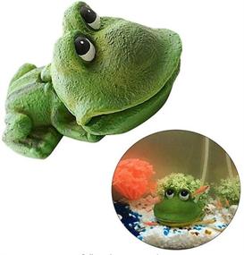 img 4 attached to Senlinlv Aquarium Bubbler Decorations Frog Oxygen