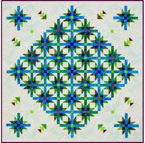 img 3 attached to 🌟 Dimensional Quilt Pattern SWD-223-MS featuring Mexican Star Dance