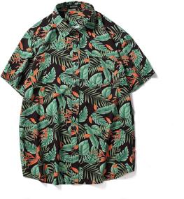 img 3 attached to MCEDAR Hawaiian Vacation Outfits 202128 L Sports & Fitness and Team Sports