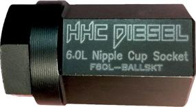 img 2 attached to 🔧 HHC Diesel Ford 6.0L Nipple Cup Master Kit: Rebuild Your Oil Rail with Ease - Includes Tool, Ball Tubes, Nipples, Seals (F60L-NIPPLEKIT)