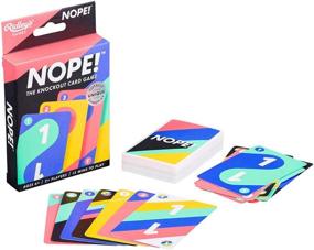 img 2 attached to 🃏 Ridley’s Nope! Fun Card Game: Action-Packed Family Game for 2+ Players, Includes 104 Game Cards & Instructions - Ideal for Kids Ages 6+