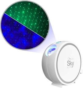 img 3 attached to 🌌 BlissLights Sky Lite - Laser Star Projector with LED, Galaxy Lighting & Nebula Lamp for Gaming Room, Home Theater, Bedroom Night Light | Create Mood Ambiance with Green Stars