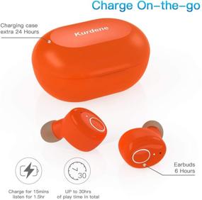 img 1 attached to Bluetooth Headphones Immersive Waterproof Earphones