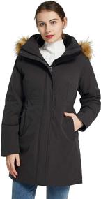 img 4 attached to Orolay Womens Hooded Windproof Castlerock Women's Clothing and Coats, Jackets & Vests