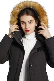 img 1 attached to Orolay Womens Hooded Windproof Castlerock Women's Clothing and Coats, Jackets & Vests