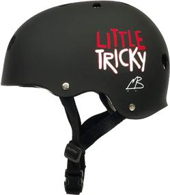 img 4 attached to Ultimate Protection for Kids: Triple Eight Little Tricky Sweatsaver Helmet, Certified for Skateboarding and Biking