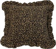 hiend accents angelo leopard pillow logo