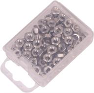 shapenty 100pcs stainless female fastener logo