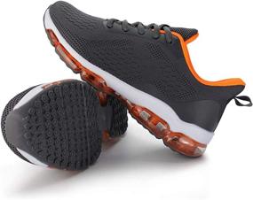 img 1 attached to Hawkwell Cushion Breathable Walking Sneakers Sports & Fitness