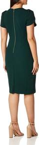 img 2 attached to 👗 Stylish Calvin Klein Women's Malachite Sleeved Dresses: Fashionable Women's Clothing