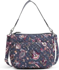 img 4 attached to 👜 Stylish and Versatile: Vera Bradley Carson Shoulder Bag Crossbody Purse in Cotton