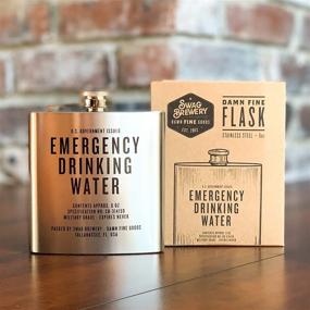 img 3 attached to 🥃 Unbreakable Stainless Whiskey Military Flask for Emergency Drinking