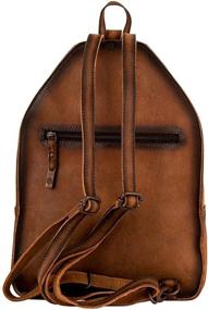 img 2 attached to 🎒 STS Ranchwear Women's Baroness Backpack: Chic Tornado Brown Design for Any Adventure, One Size