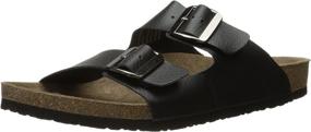 img 4 attached to 👞 Stylish and Comfortable CREVO Sedono Slide Sandal in Brown – Perfect for Summer
