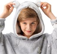 ultimate comfort for kids: cozy bliss lightweight oversized sweatshirt bedding logo