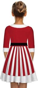 img 1 attached to Yolsun Ugly Christmas Sweater Dress for Girls - Limited Sizes (S 🎄 for 7-8Y / M for 9-10Y / L for 11-12) - Festive & Fun!