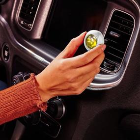 img 1 attached to Armor All Car Air Freshener and Purifier - Odor Eliminator for Vehicles, Lemon Bergamot Scent, Pack of 24, Model 18558