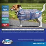 🧥 stay safe and visible with weatherbeeta wb reflective parka 300d deluxe lite dog coat логотип