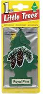 🌲 enhance your car's ambience with little trees car air freshener, royal pine 1 ea! logo