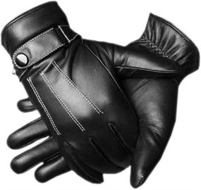 img 2 attached to 🧤 Genuine Lambskin Leather Driving Gloves