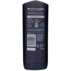 img 1 attached to 🚿 Dove Men Care, Extra Fresh, Pack of 3 Body & Face Wash, 13.52 Fl. Oz/400 ml Each